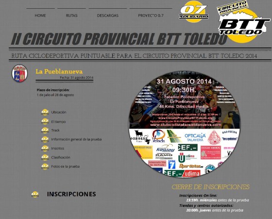 CIRUCITO LA PUEBLANUEVA 2014